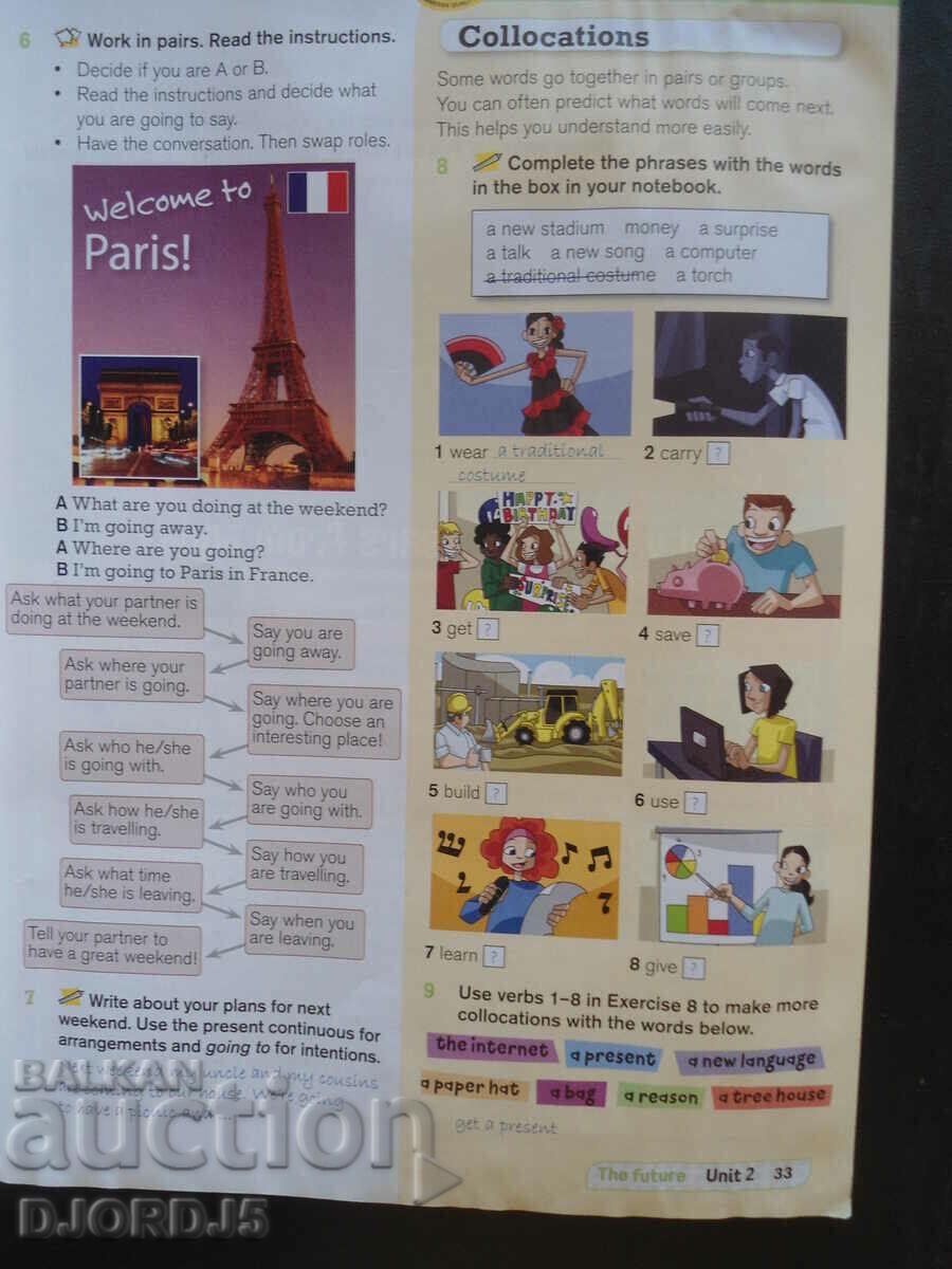 Delivery of Your Space for Bulgaria, student, s book