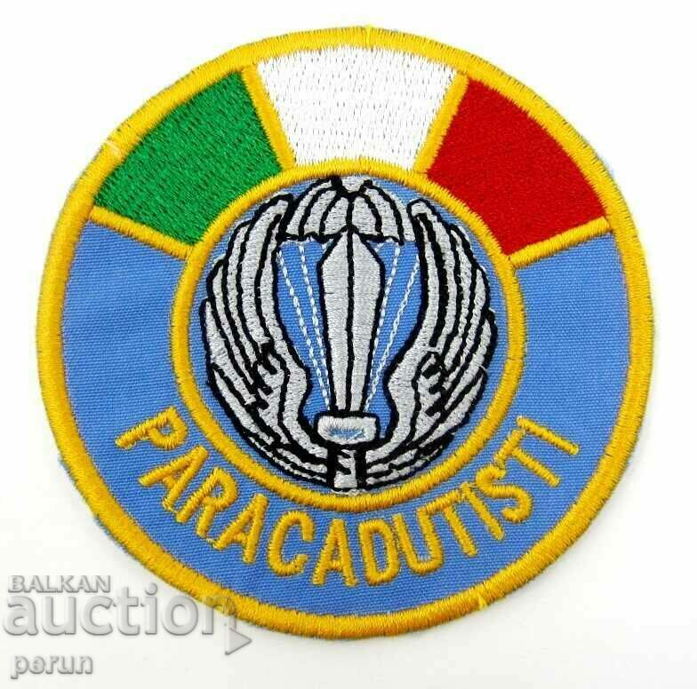 Italia-Indica militara-Parasutisti-Pilot-Stripe-Emblema-Patch
