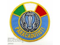 Italy-Military sign-Paratroopers-Pilot-Stripe-Emblem-Patch