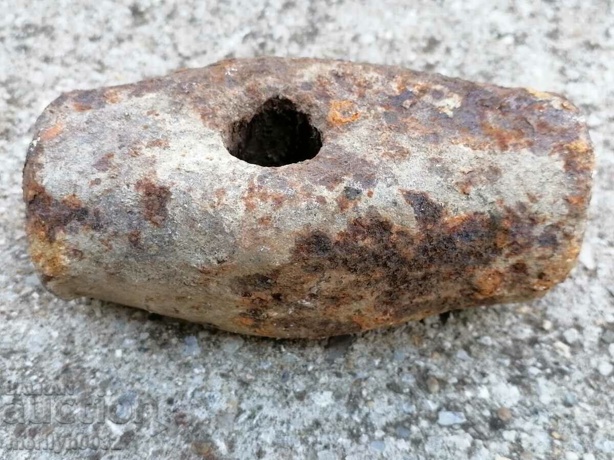 An old stone hammer, a tool, a kink - 6