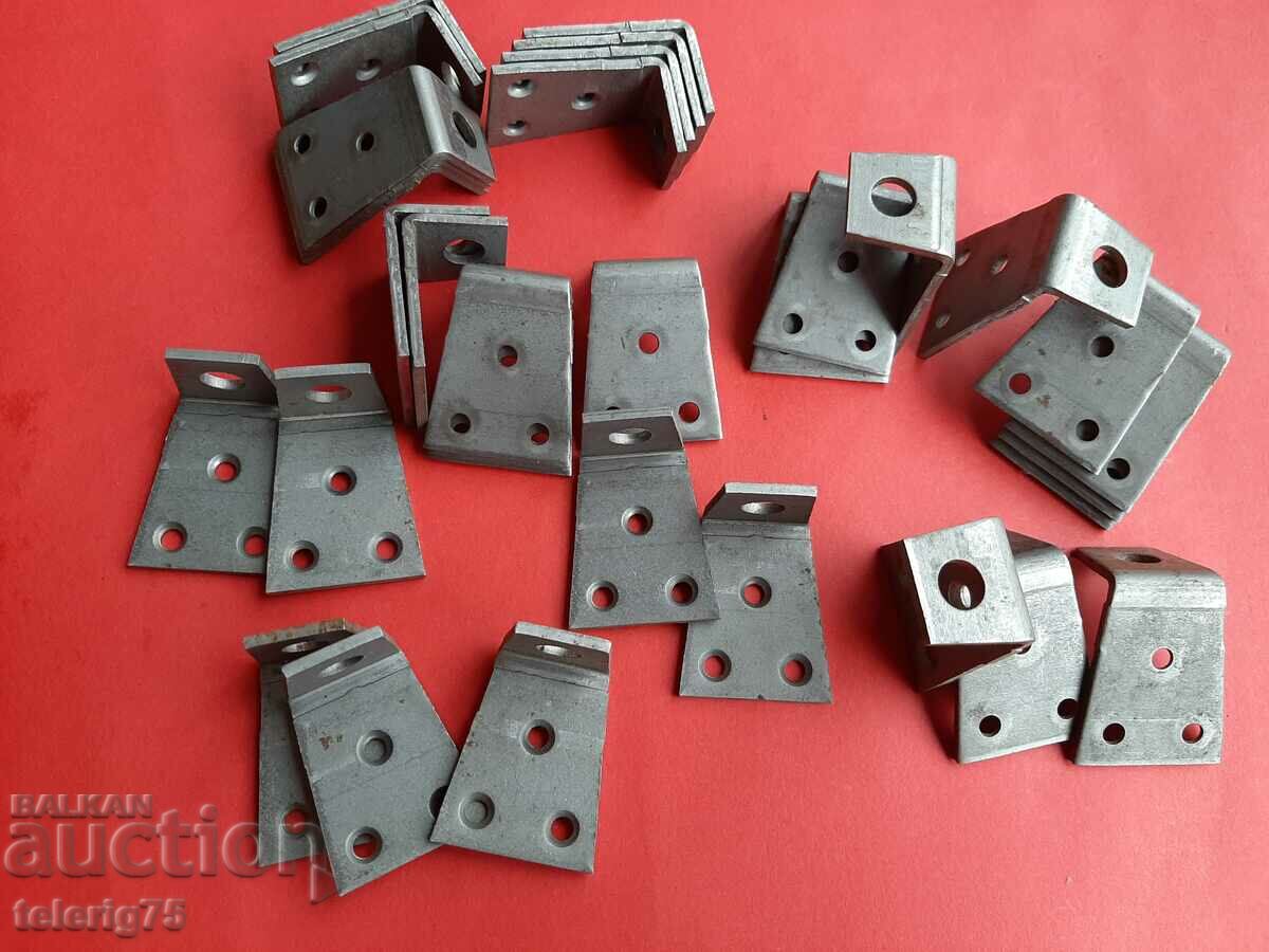 Steel Hangers / Plates for heavy boards / cabinets - 30 pcs with price 30.00 BGN | € 15.34 Steel Hangers / Plates for heavy boards / cabinets - 30 pcs with price 30.00 BGN | € 15.34