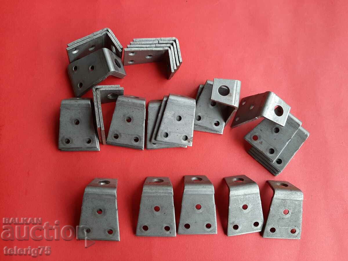 Steel Hangers / Plates for heavy boards / cabinets - 30 pcs