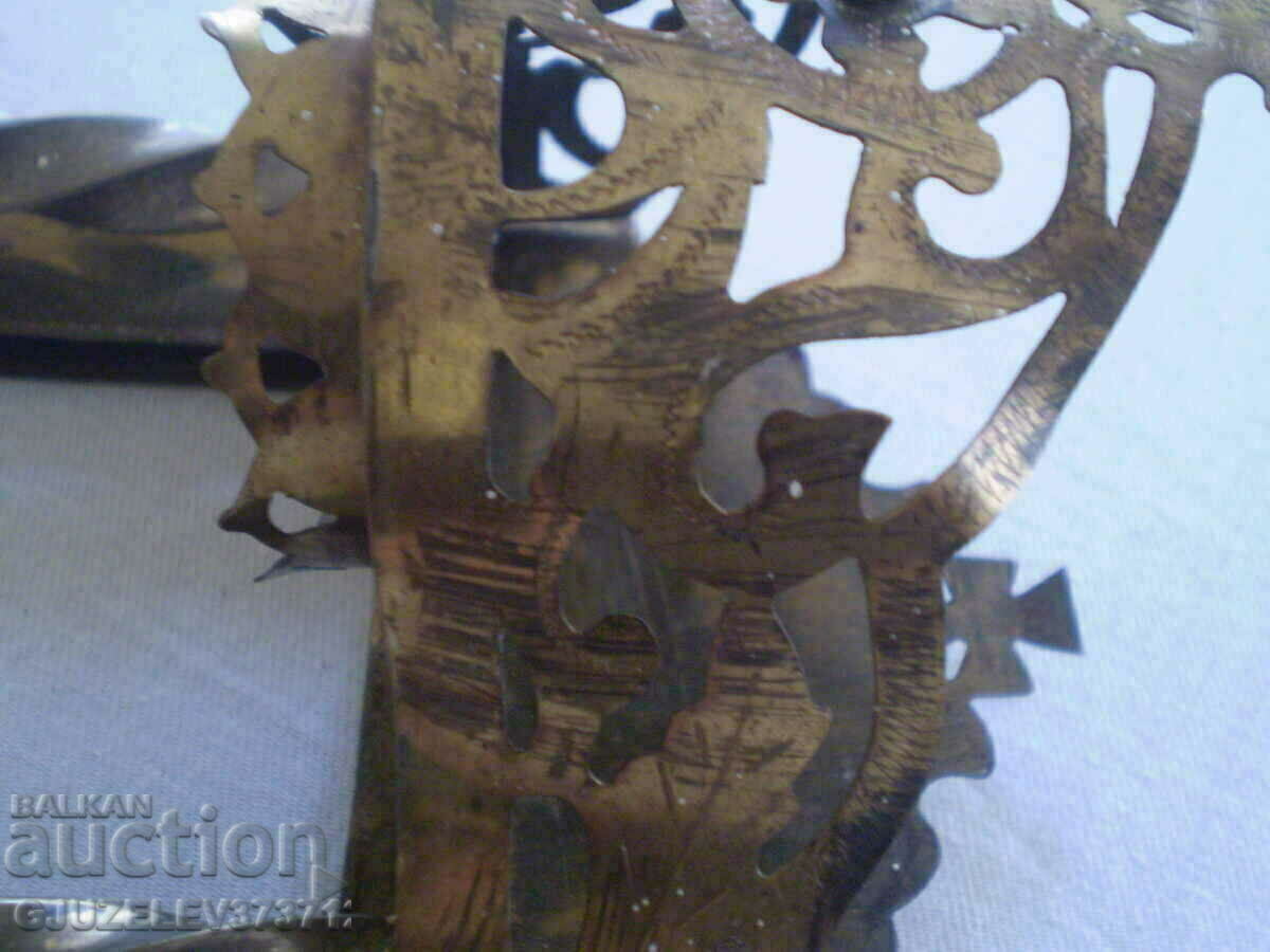 Livrarea lampă antică rusească de casă cu iconostas