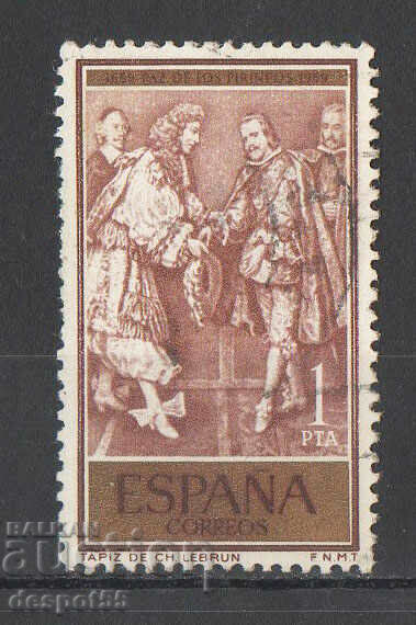 1959. Spania. 300 de ani de la Tratatul de la Piran.