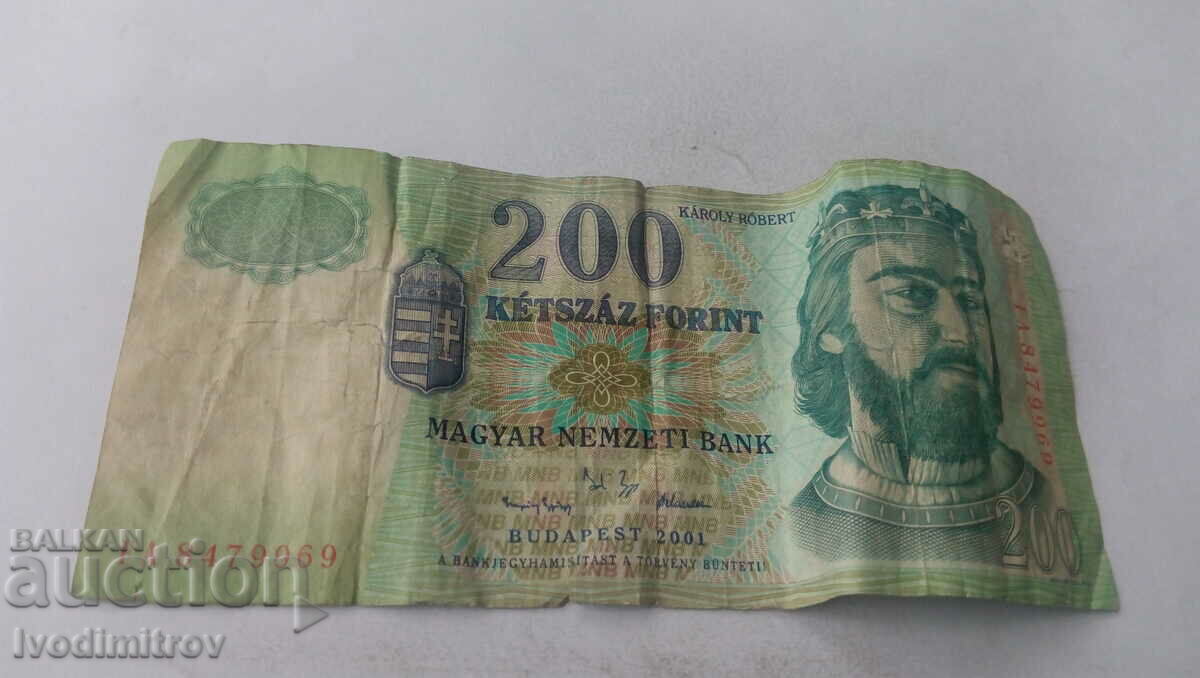 Hungary 200 forints 2001