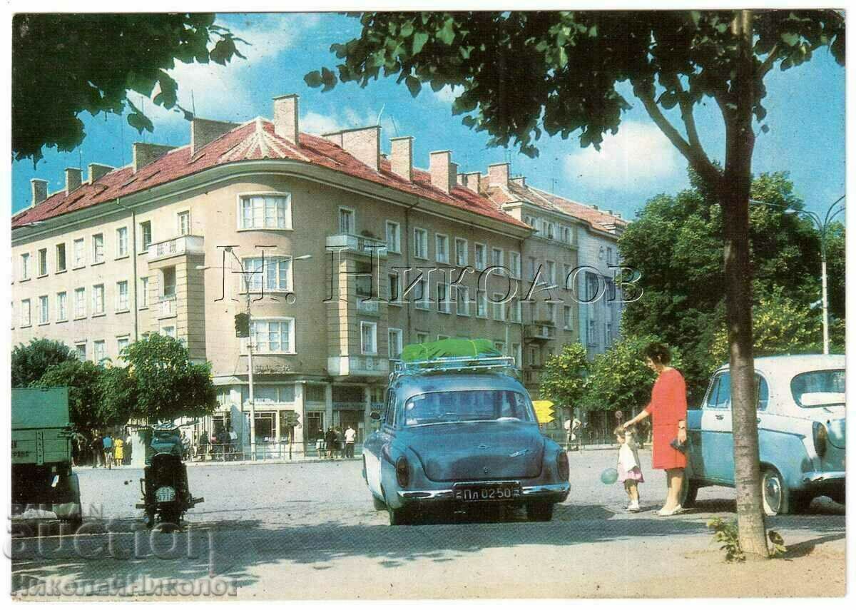OLD CARD KAZANLAK VIEW FROM THE CITY B546