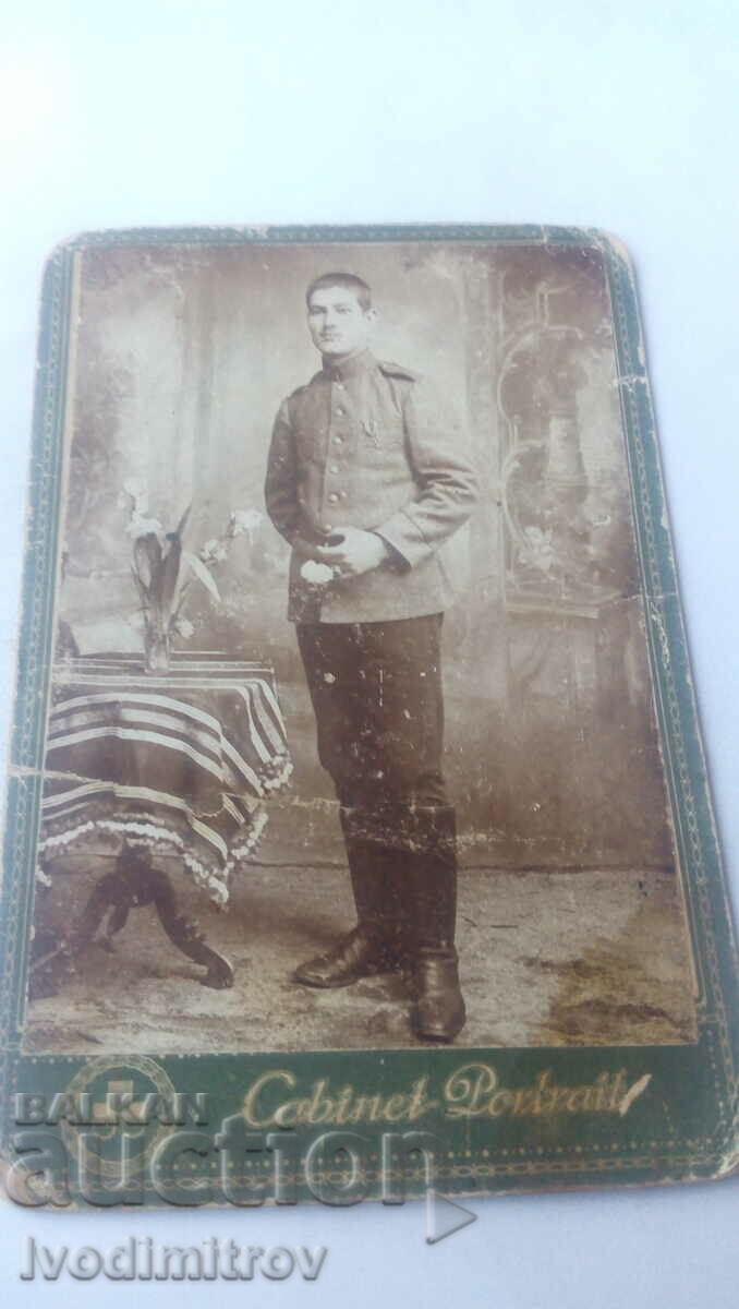 Photo Soldier 1914 Cardboard
