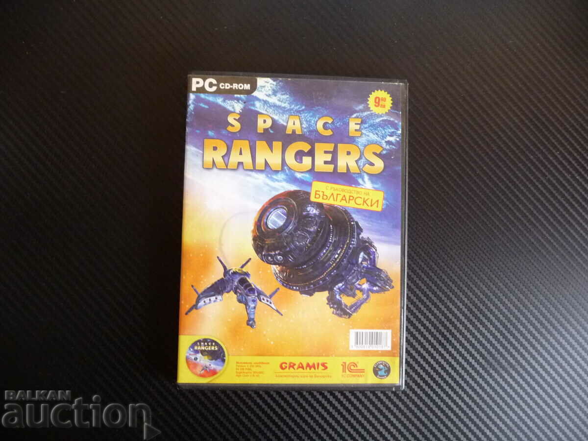PC CD-ROM Space Rangers computer game space battles