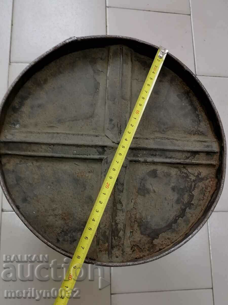 Bucket measure for brandy gum jug metal container bucket - 5 Bucket measure for brandy gum jug metal container bucket - 5