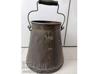 Bucket measure for brandy gum jug metal container bucket