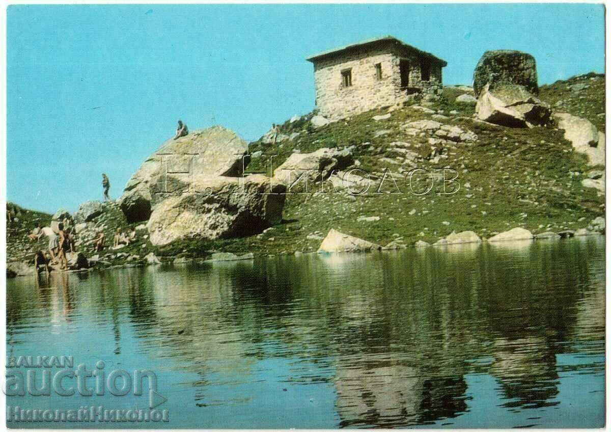 OLD CARD RILA THE TERRIBLE LAKE B581 OLD CARD RILA THE TERRIBLE LAKE B581