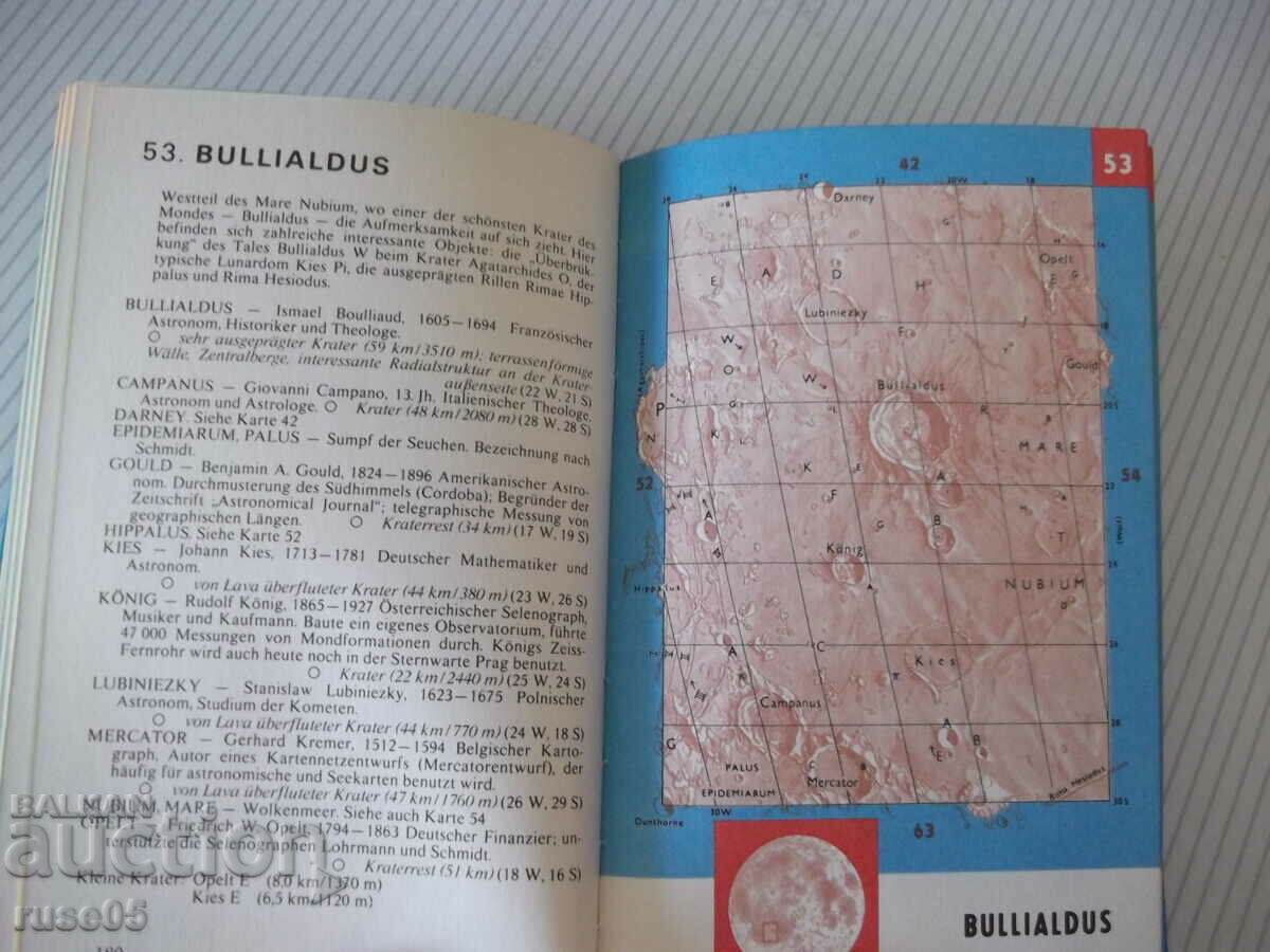 The book "MOND MARS * VENUS - Antonin Rukl" - 256 pages. - 6