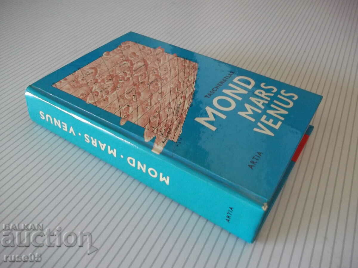 The book "MOND MARS * VENUS - Antonin Rukl" - 256 pages. - 7