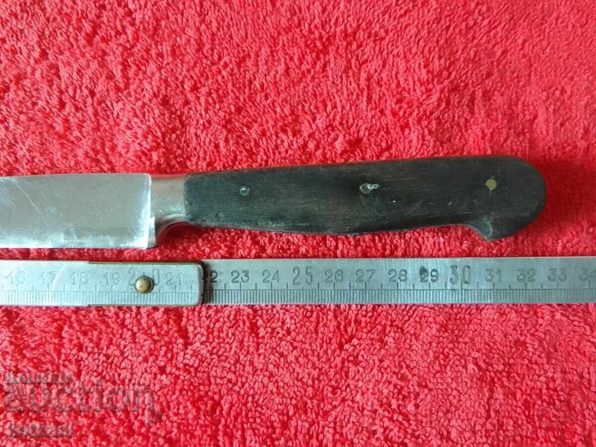 Auction  Old massive kitchen knife