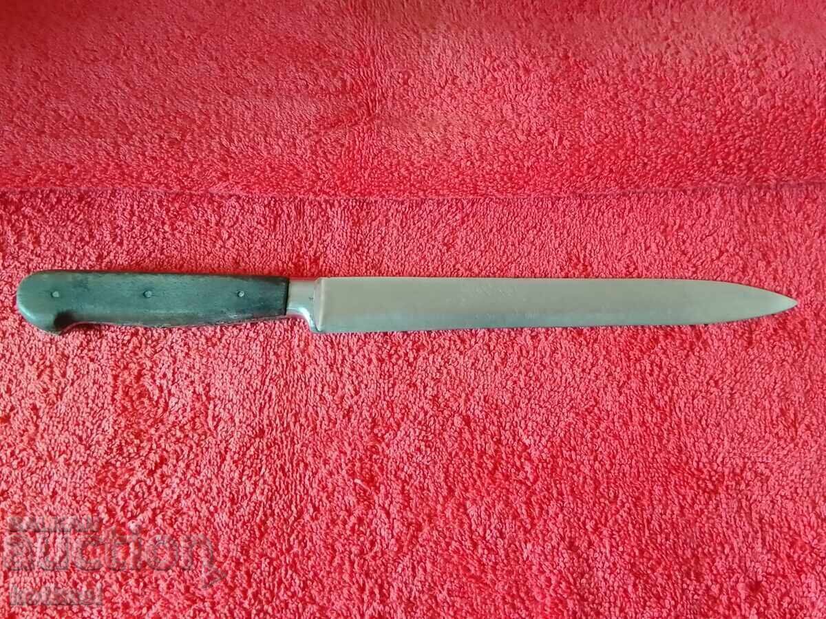 Old massive kitchen knife - 5