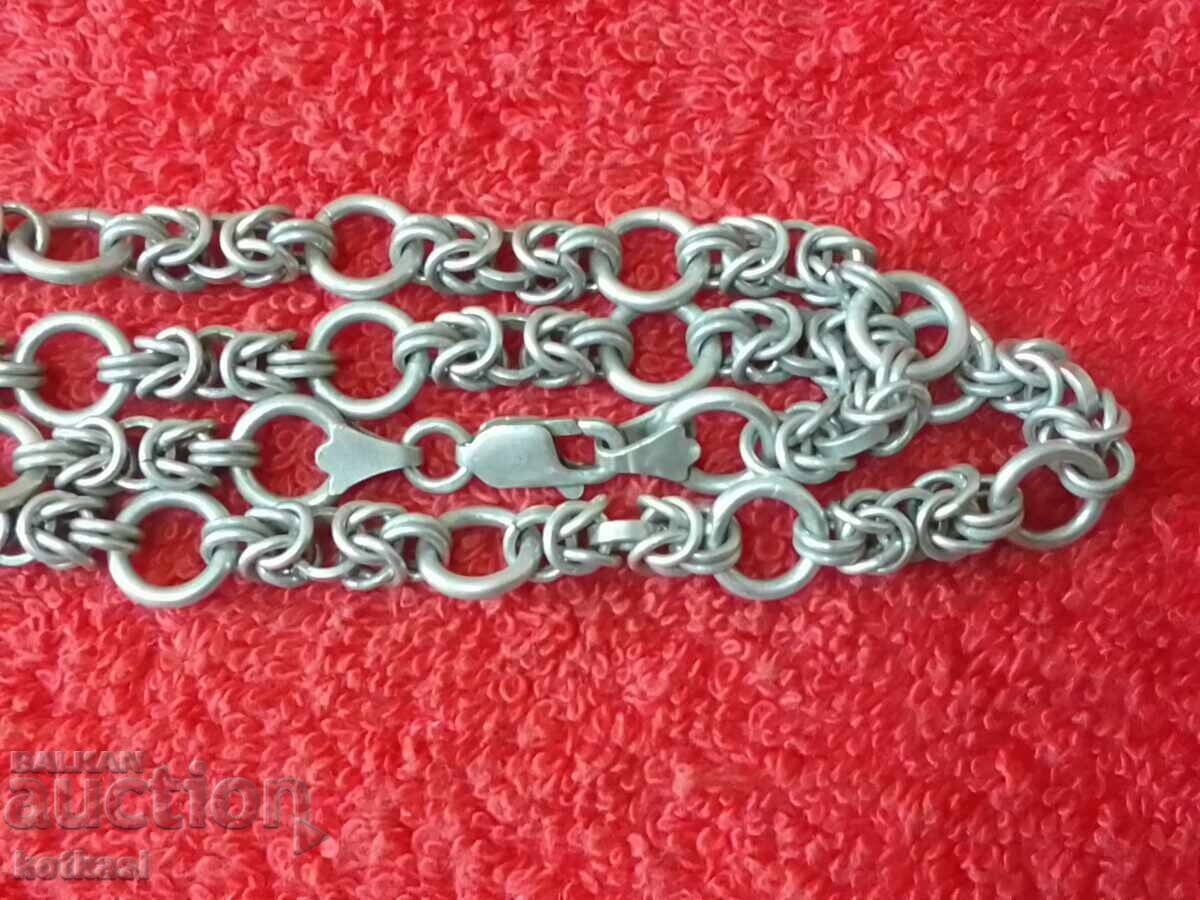 Silver markings 925 necklace chain 46 gr. - 7 Silver markings 925 necklace chain 46 gr. - 7