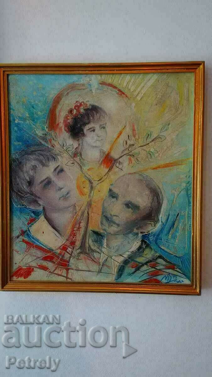 Delivery of Painting by Maya Zlateva