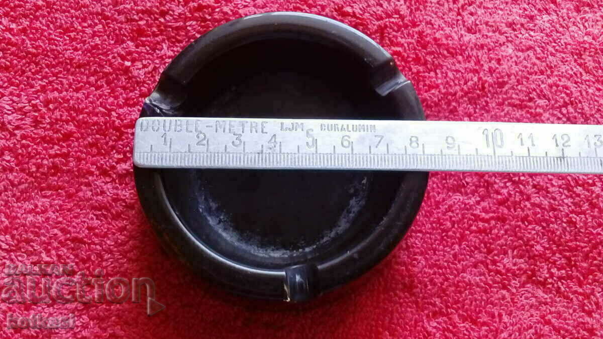 Old social bakelite ashtray TARGOVISHTE - 6 Old social bakelite ashtray TARGOVISHTE - 6