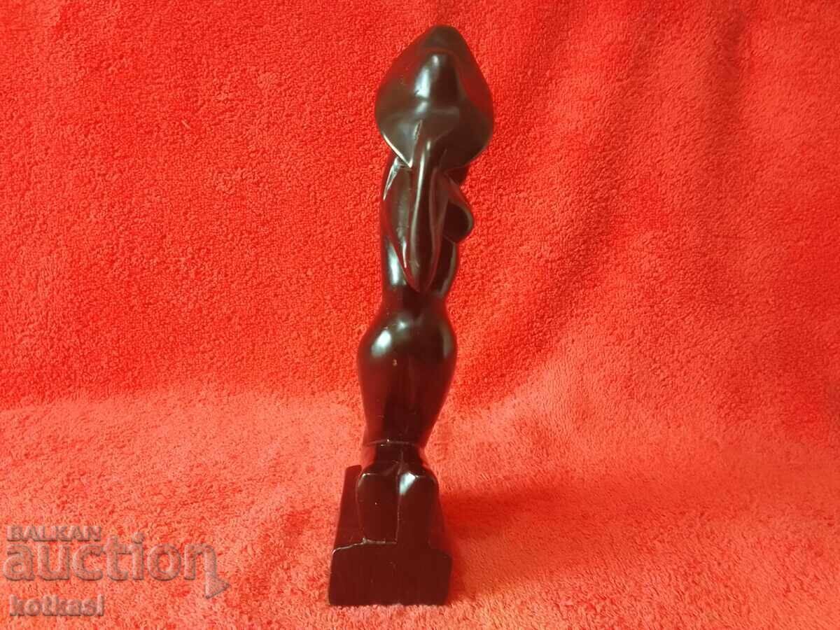 Auction  Wooden figure of Woman Erotica Dance