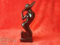 Figura din lemn a Femeii Erotica Dans