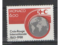 1988. Monaco. 125 de ani de la Crucea Roșie.