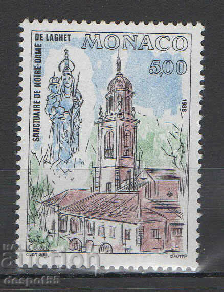 1988. Monaco. Restaurarea Sanctuarul Fecioarei Maria.