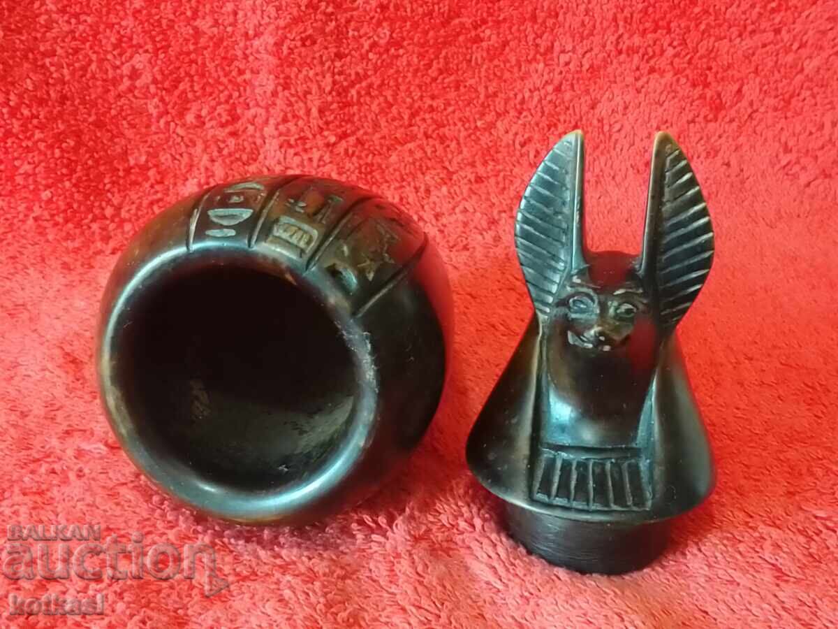 Old Original souvenir from Egypt Deity - 6