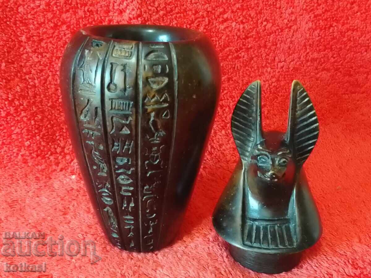 Old Original souvenir from Egypt Deity - 7
