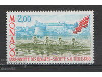 1988. Monaco. 100-a aniversare a Societății Maritime din Monaco.