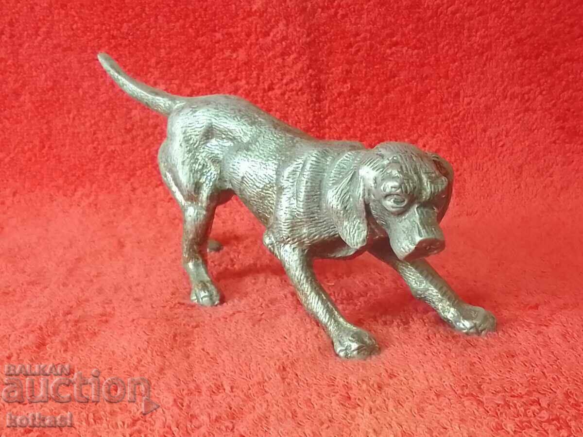 Old metal figure of a hunting dog with price 225.50 BGN | € 115.30 Old metal figure of a hunting dog with price 225.50 BGN | € 115.30