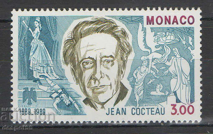 1989. Monaco. 100 years since the birth of Jean Cocteau.