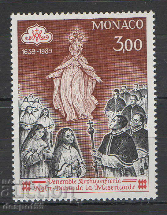 1989. Monaco. 350 de ani de la unirea celor două fraternităţi.