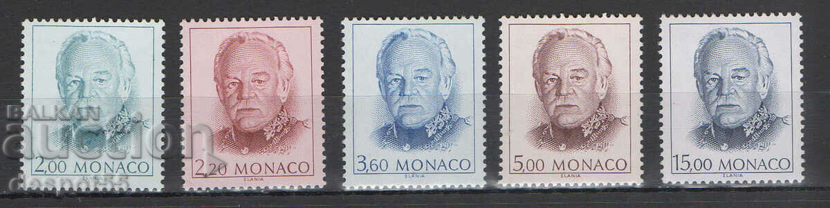1989. Monaco. Prince Rainier.