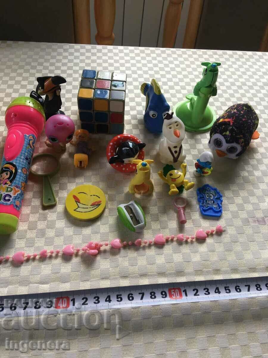 LOT OF CHILDREN'S TOYS FIGURES with price 8.00 BGN | € 4.09 LOT OF CHILDREN'S TOYS FIGURES with price 8.00 BGN | € 4.09