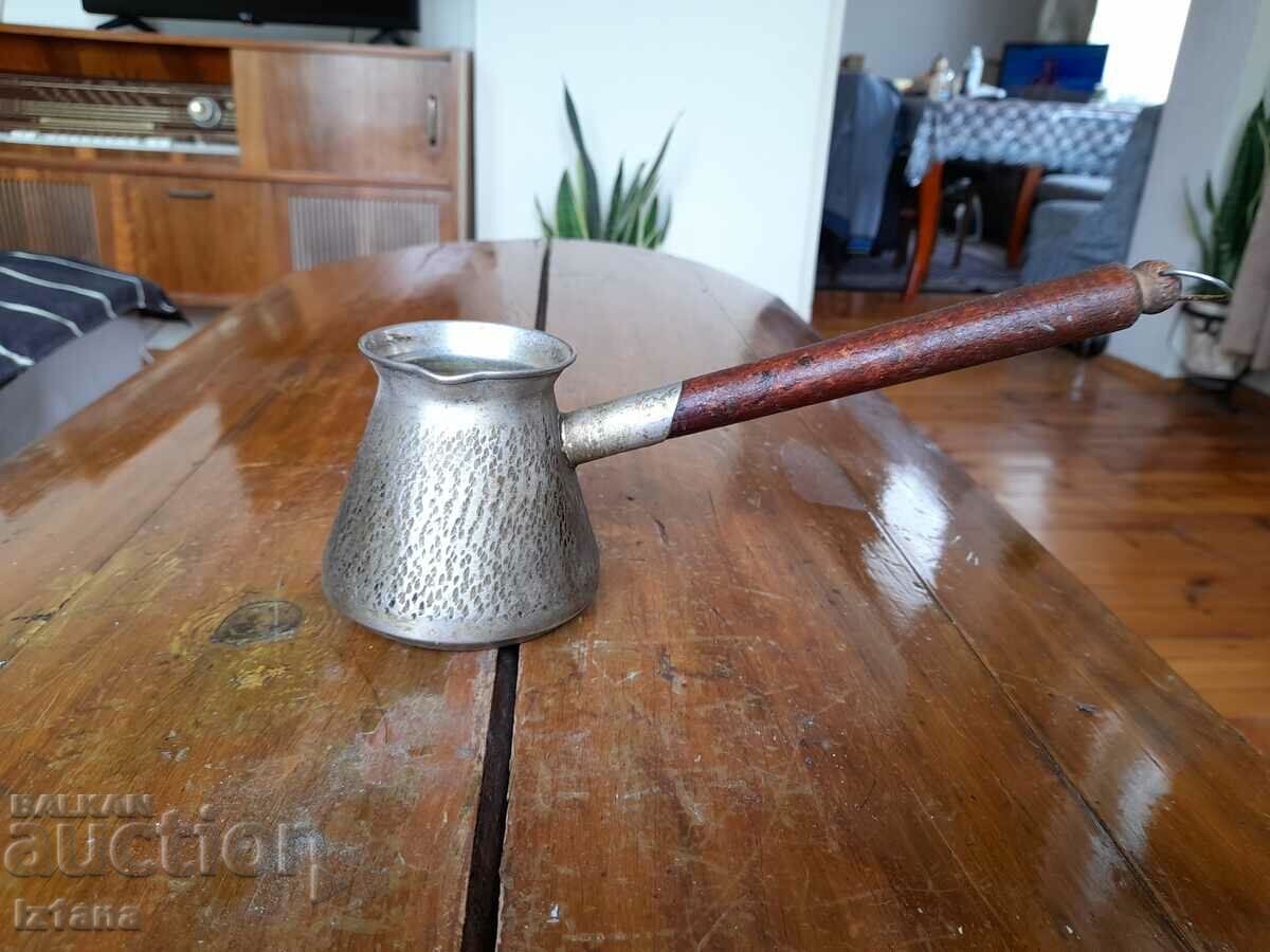 Old Russian copper pot