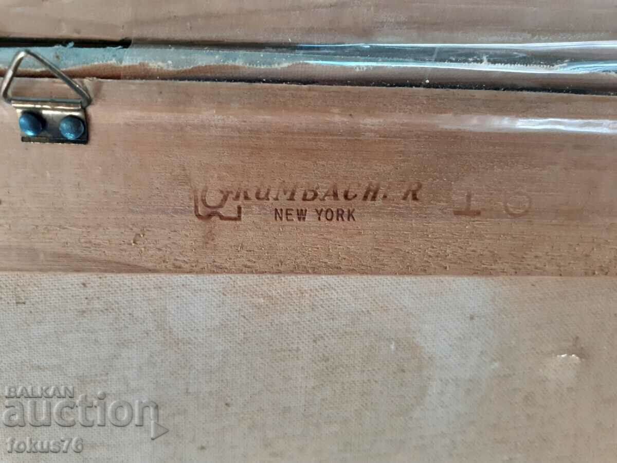 Delivery of Master oil painting on canvas signature and frame Delivery of Master oil painting on canvas signature and frame