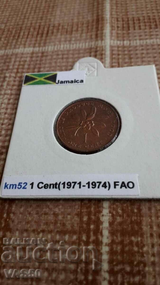 39. JAMAICA-1c. 1971. FAO