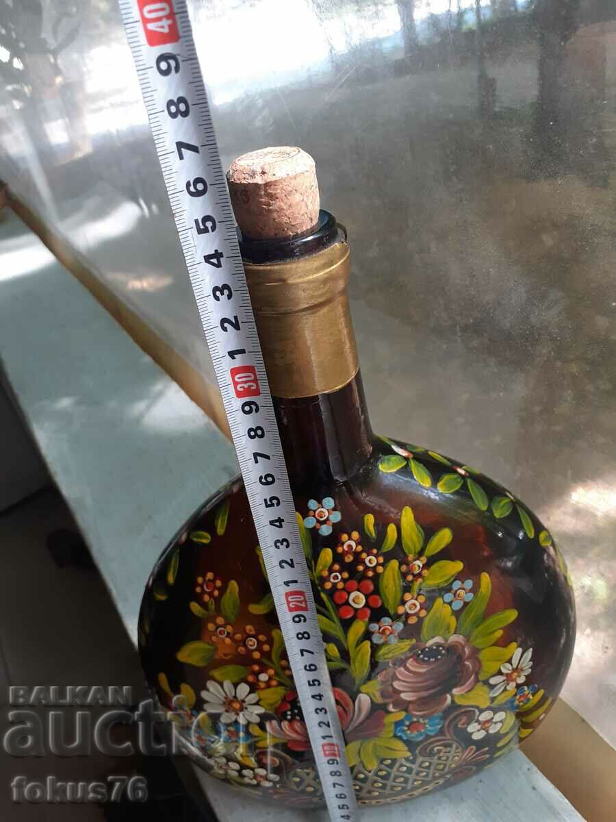 Hand-painted goyama glass bottle cup spider - 5 Hand-painted goyama glass bottle cup spider - 5