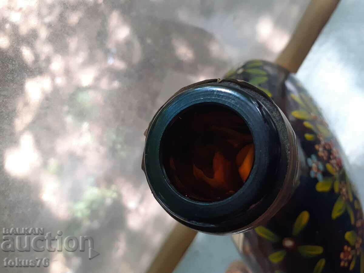 Hand-painted goyama glass bottle cup spider - 7 Hand-painted goyama glass bottle cup spider - 7