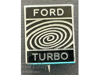 32544 UK σήμα αυτοκίνητο Ford Turbo σμάλτο 60s