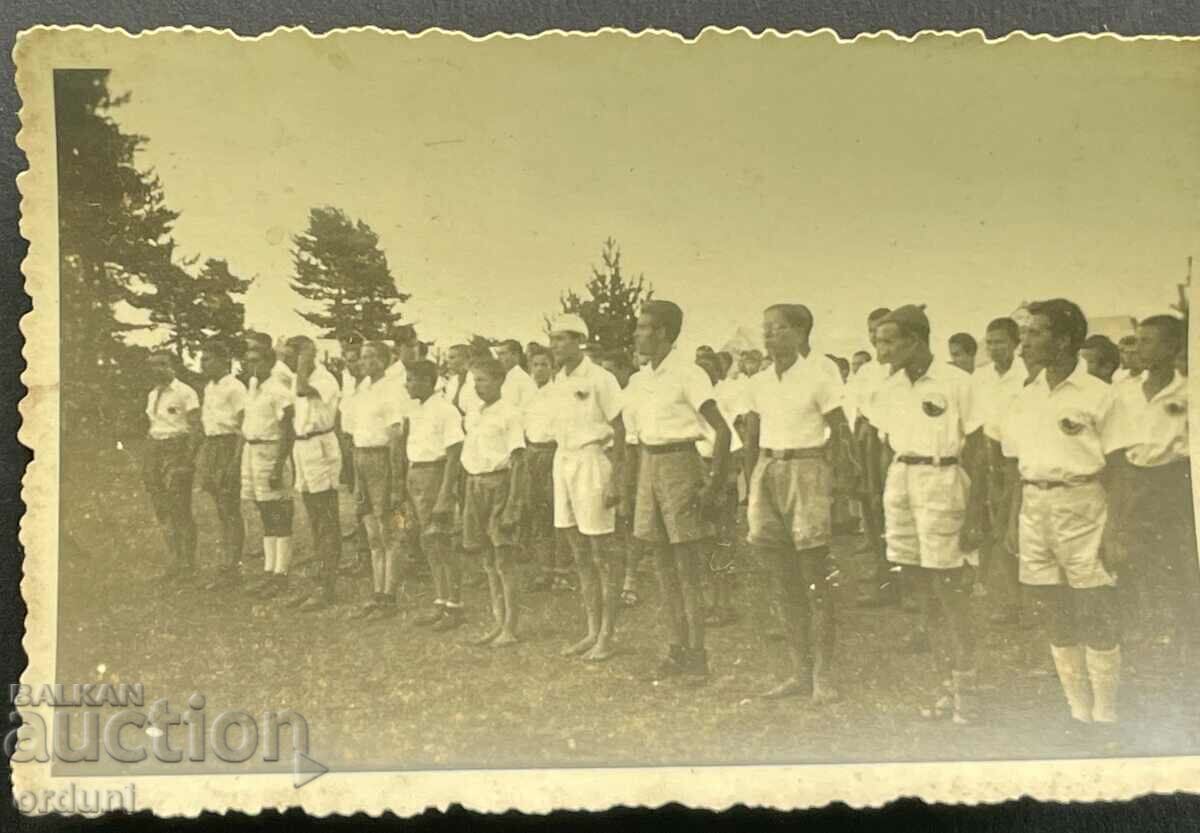 2508 Kingdom of Bulgaria young defenders sports camp WWII