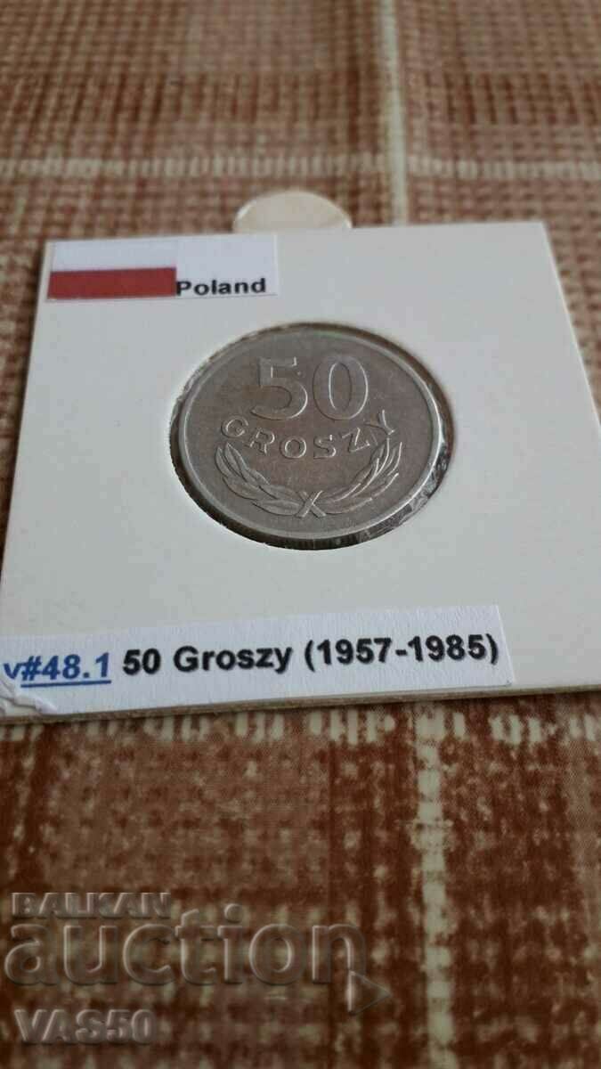 56. POLONIA - 50 groszy 1972.