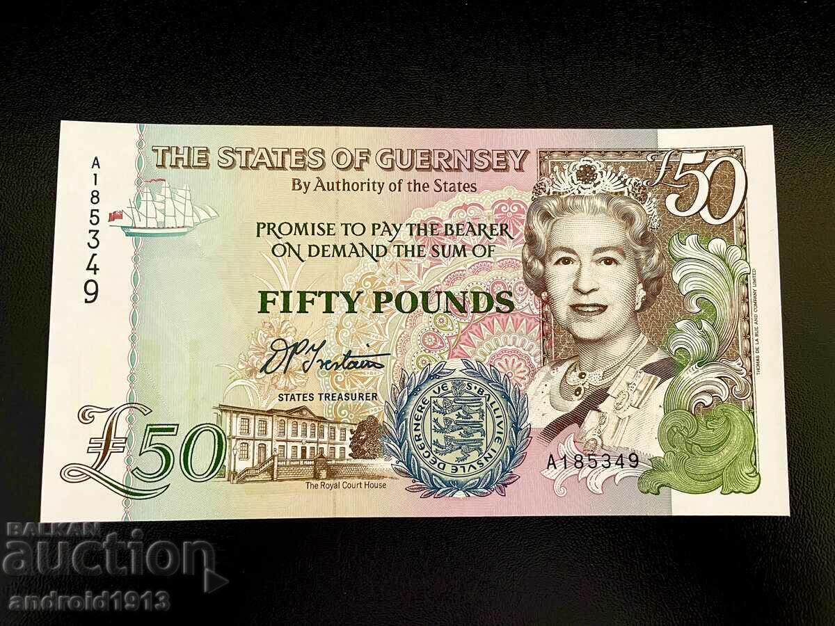 GUNS - 50 Pounds 1996, R-59, UNC GUNS - 50 Pounds 1996, R-59, UNC