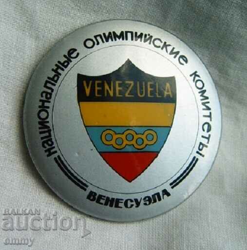 Значка Национален Олимпийски комитет на Венецуела