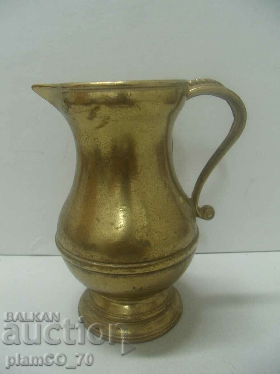 № * 6353 old metal / bronze jug