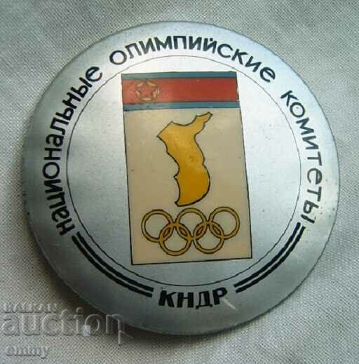 Badge National Olympic Committee of North Korea