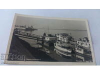 Пощенска картичка Русе Пристанището 1955