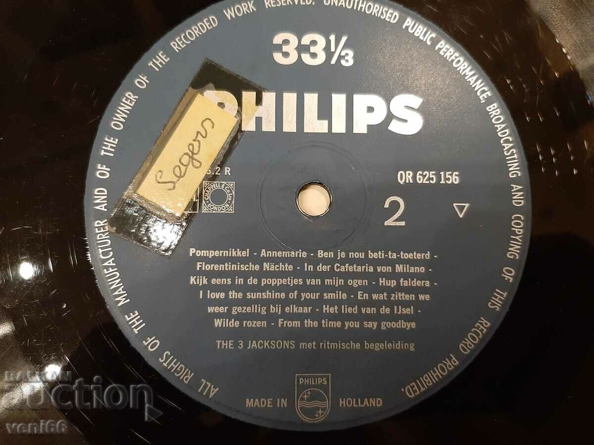 Παράδοση Δίσκος γραμμοφώνου - Μεσαίο φορμά - The 3 Jacksons Παράδοση Δίσκος γραμμοφώνου - Μεσαίο φορμά - The 3 Jacksons