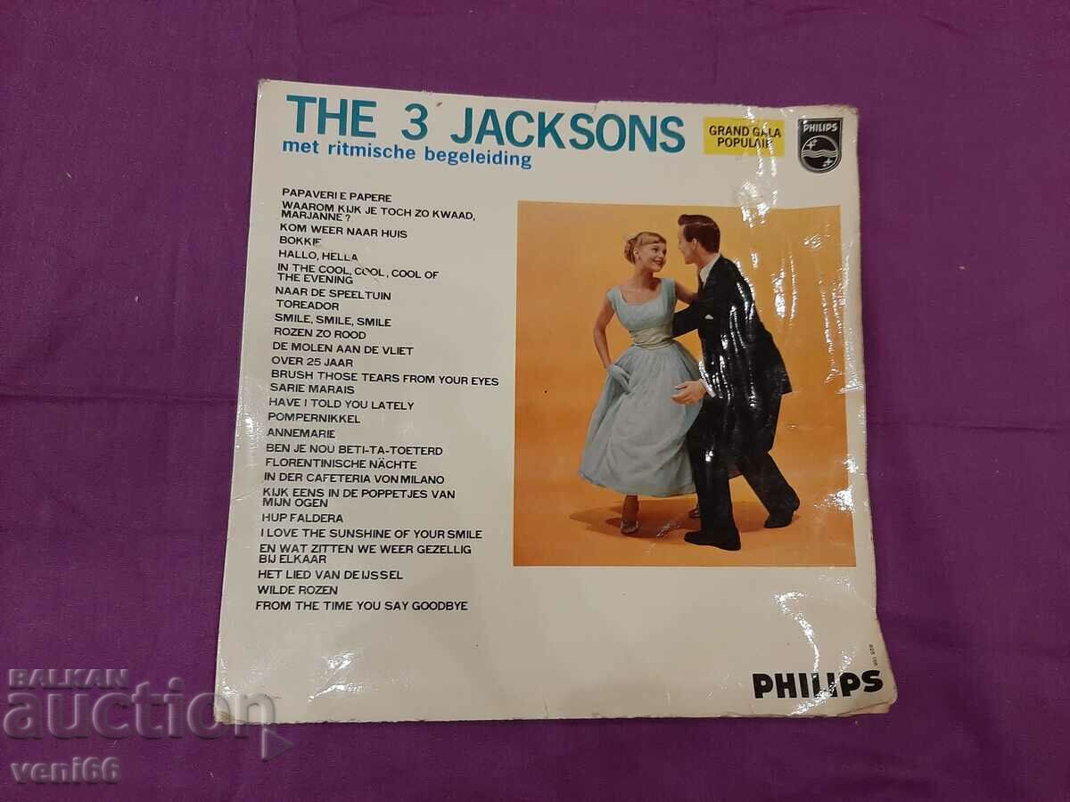 Disc gramofon - Format mediu - The 3 Jacksons