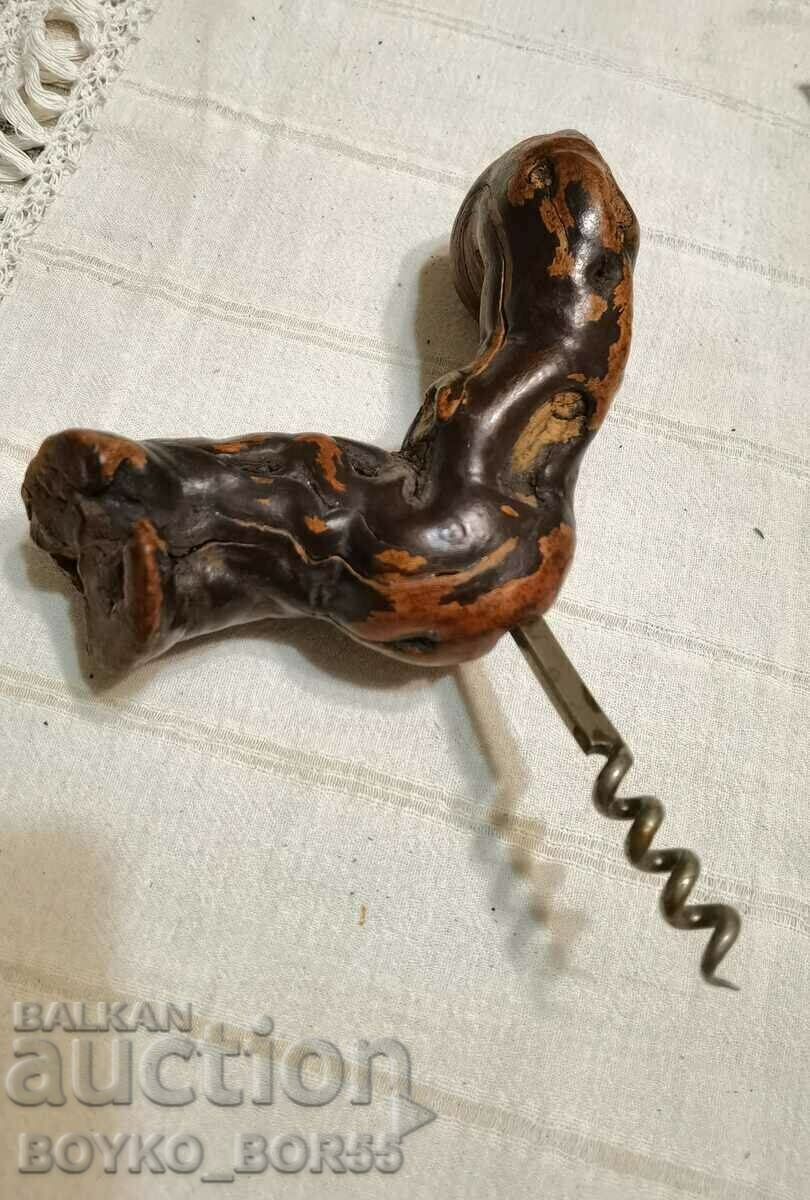 Auction Original Master Design Ancient Corkscrew from Luxembourg Auction Original Master Design Ancient Corkscrew from Luxembourg